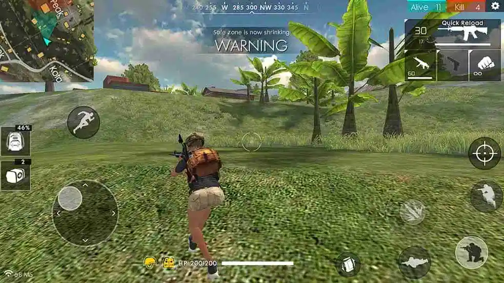 Free Fire Beta Testing Apk